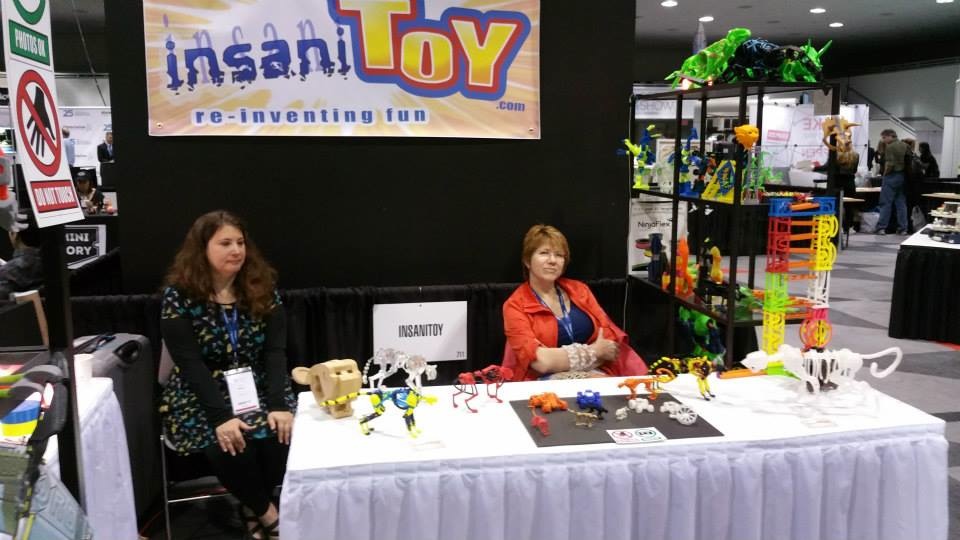 Creative 3D-printed toys InsaniToy